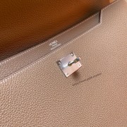 质感拉满！爱马仕真皮邮差公文包
