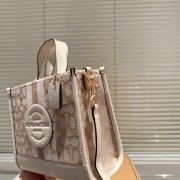 Coach专柜超火的皮质Field Tote托特包