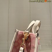 Coach专柜超火的皮质Field Tote托特包