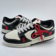 Nike SB Dunk Low x UNDEFEATED 蛇年限定 黑白满天星
