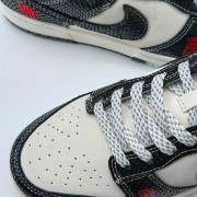 Nike SB Dunk Low x UNDEFEATED 蛇年限定 黑白满天星