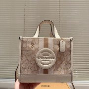 Coach专柜超火的皮质Field Tote托特包
