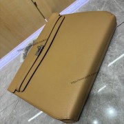 质感拉满！爱马仕真皮邮差公文包