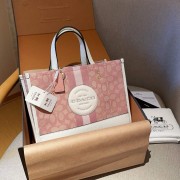 COACH/蔻驰 DEMPSEY提花购物袋