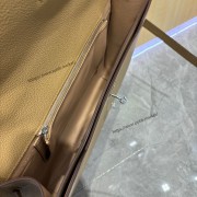 质感拉满！爱马仕真皮邮差公文包