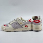 Nike SB Dunk Low x Stussy 蛇年限定 白灰小钩满天星