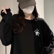 毛圈350克秋冬欧洲专柜新款 顶级原单时尚休闲卫衣