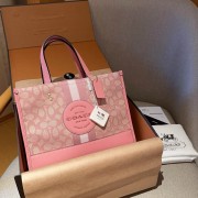 COACH/蔻驰 DEMPSEY提花购物袋