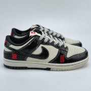 Nike SB Dunk Low x UNDEFEATED 蛇年限定 黑白满天星