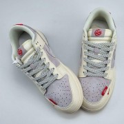 Nike SB Dunk Low x Stussy 蛇年限定 白灰小钩满天星