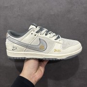 Nk SB Dunk Low 斯图西蛇年联名 猪八银勾 周年高端定制 低帮休闲板鞋 DM6868-008
