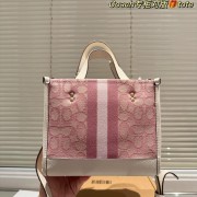 Coach专柜超火的皮质Field Tote托特包