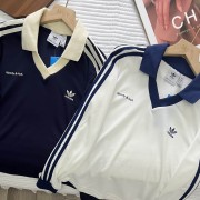 阿迪V领长袖