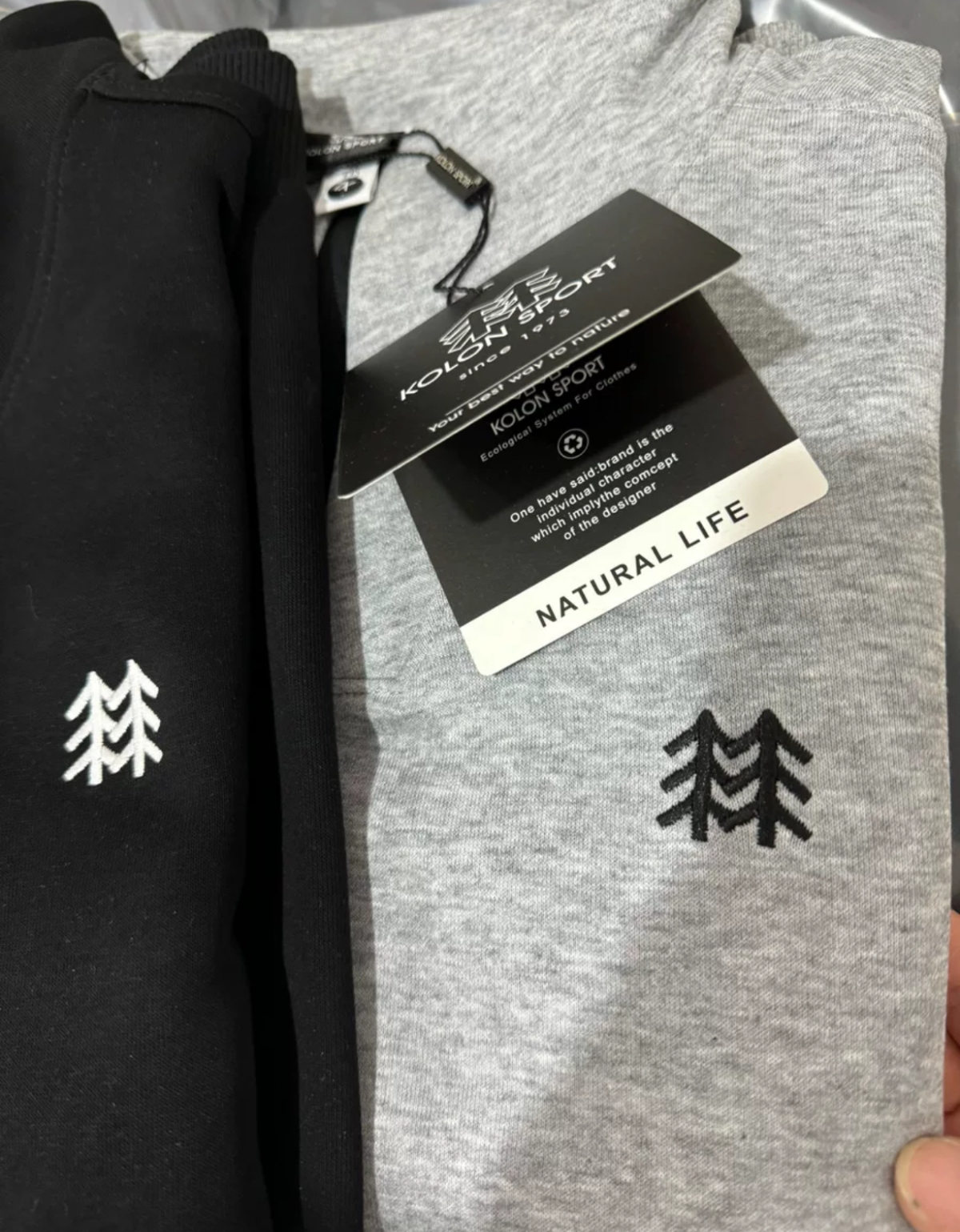 刺绣落肩版高品特价可隆刺绣立领半拉链长袖卫衣男女同款 第3张